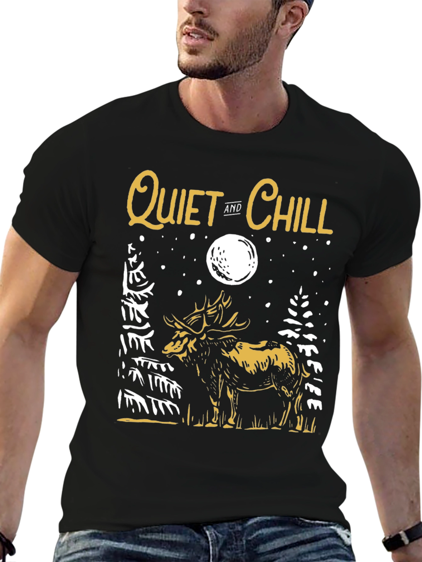 Quiet and Chill Graphic T-Shirt
