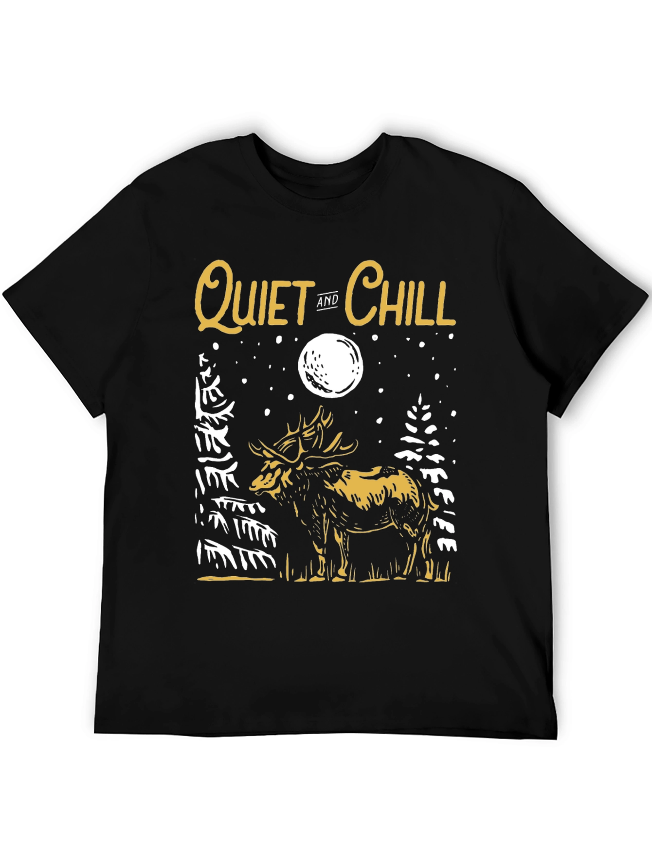 Quiet and Chill Graphic T-Shirt