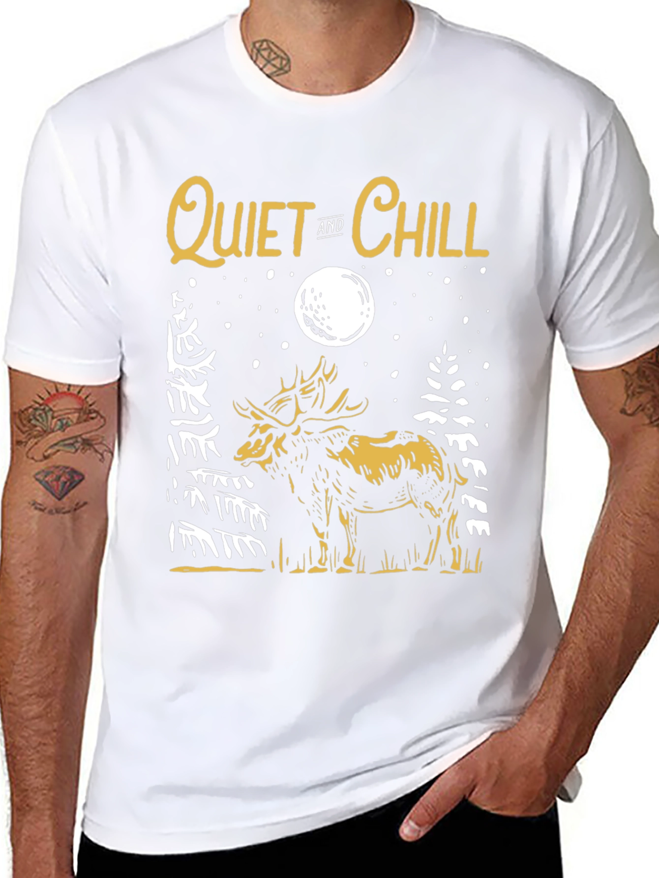 Quiet and Chill Graphic T-Shirt