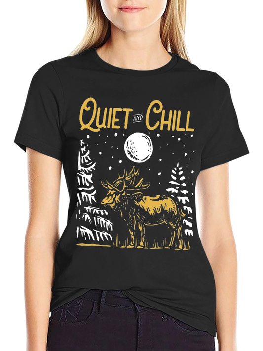 Quiet and Chill Graphic T-Shirt
