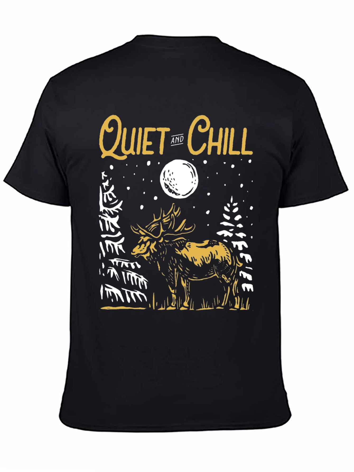 Quiet and Chill Graphic T-Shirt