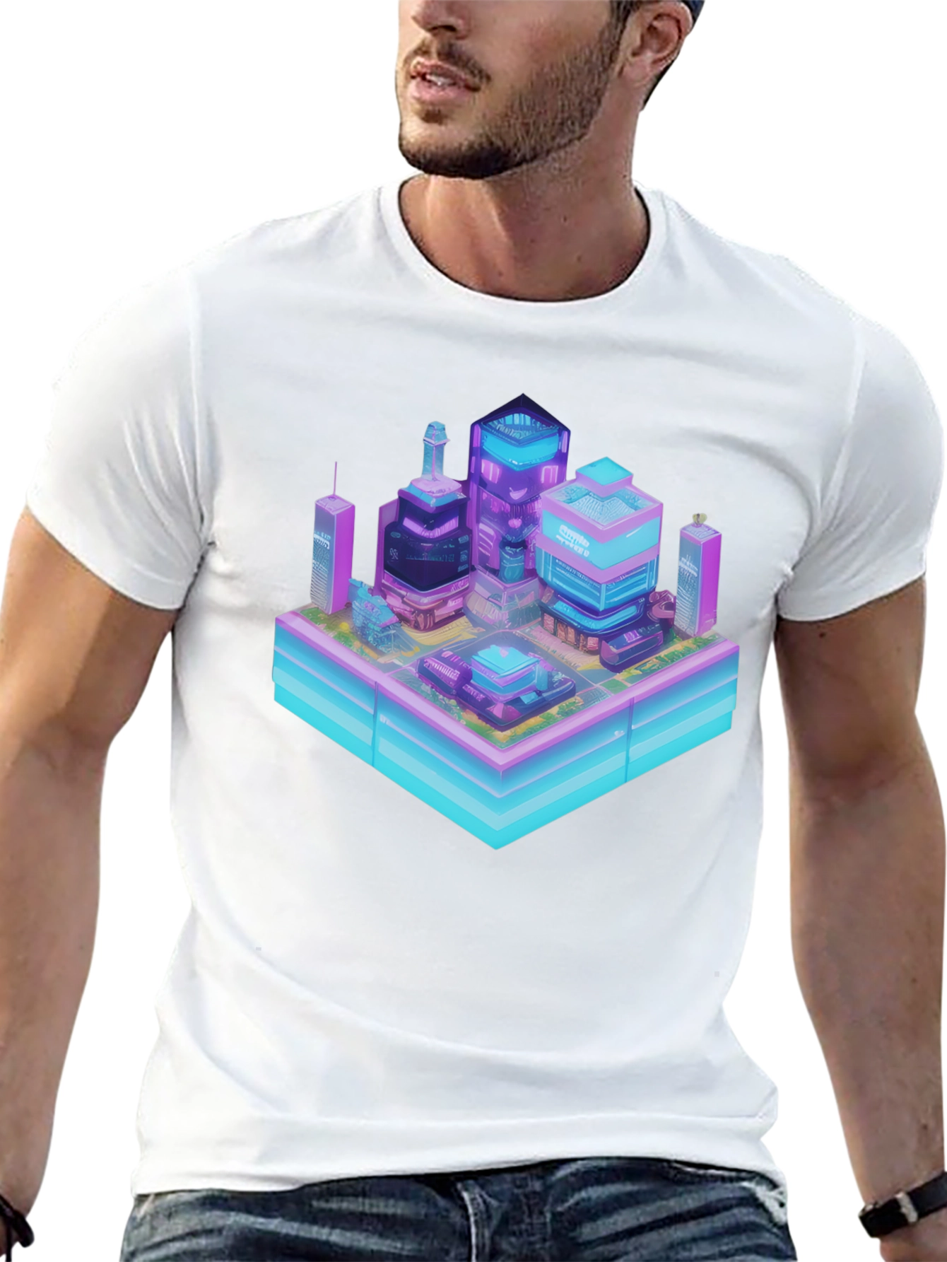 Cyberpunk City T-Shirt