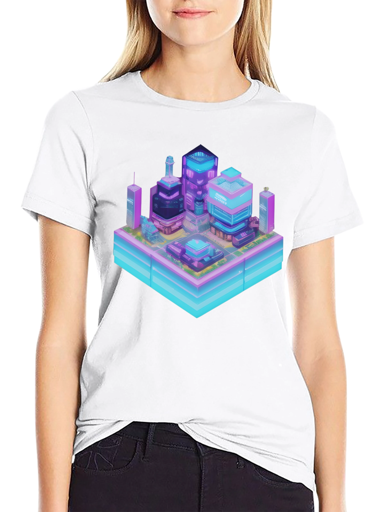 Cyberpunk City T-Shirt