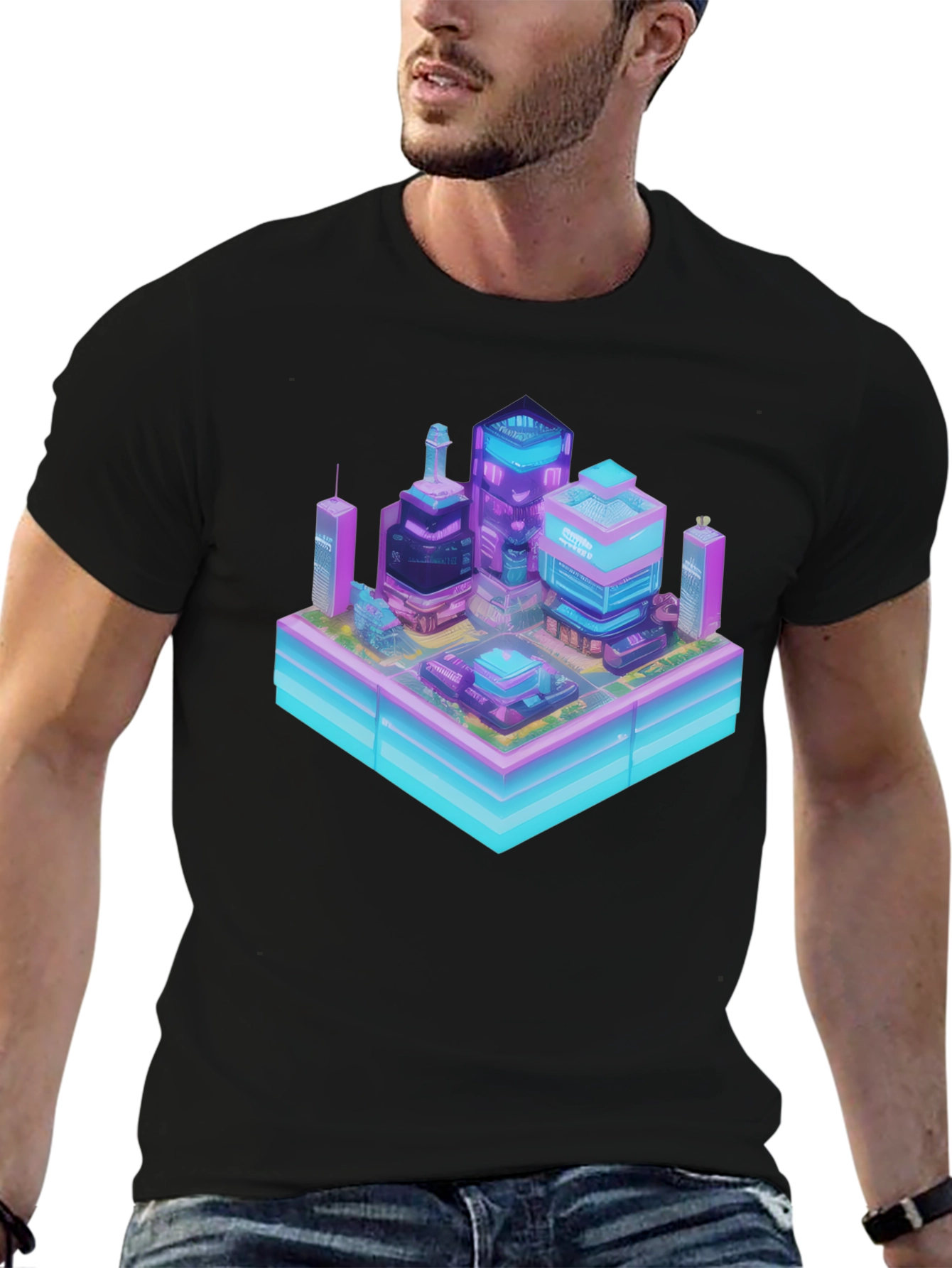 Cyberpunk City T-Shirt