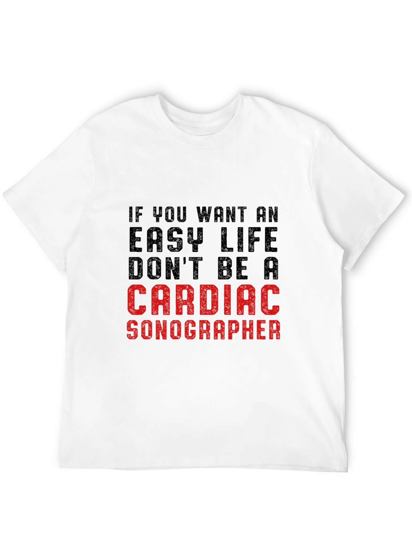 Cardiac Sonographer T-Shirt - Funny Job Tee