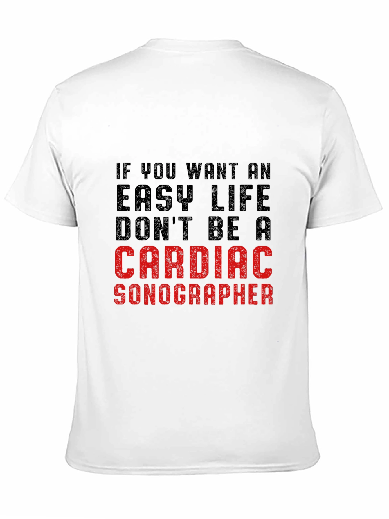 Cardiac Sonographer T-Shirt - Funny Job Tee