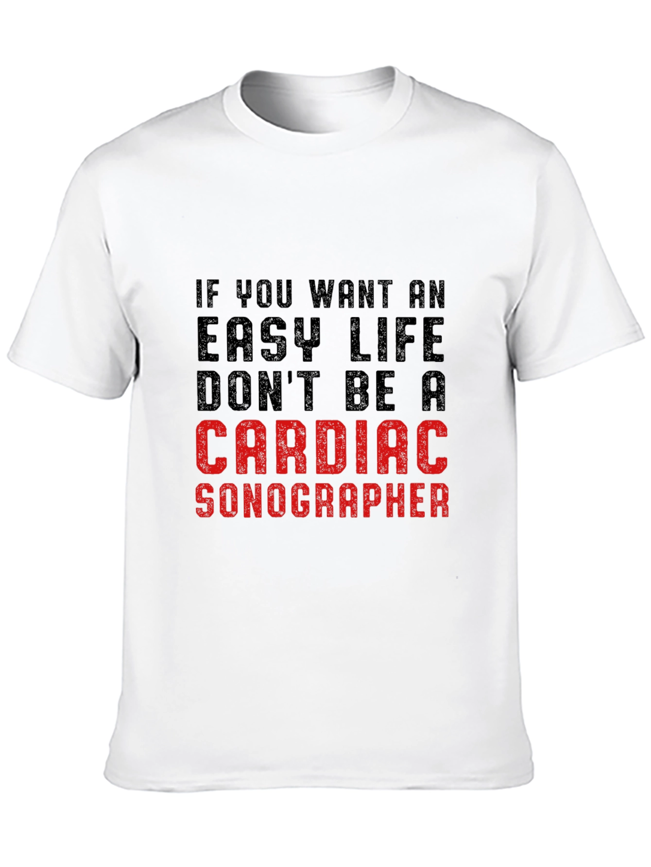 Cardiac Sonographer T-Shirt - Funny Job Tee
