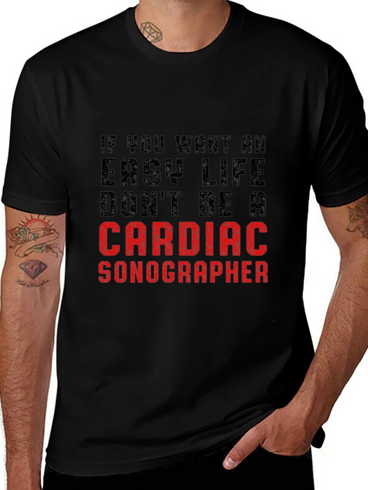 Cardiac Sonographer T-Shirt - Funny Job Tee