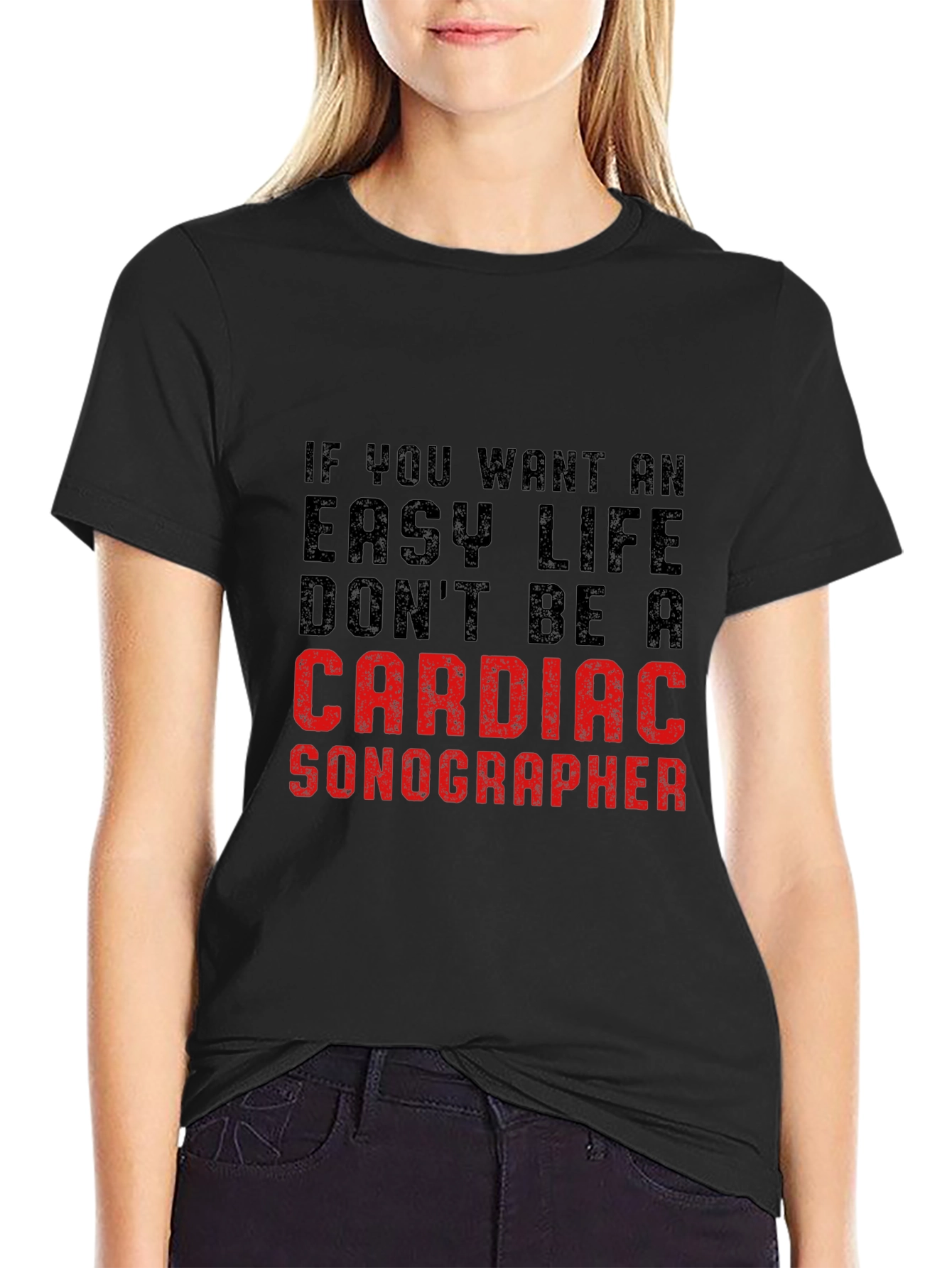Cardiac Sonographer T-Shirt - Funny Job Tee