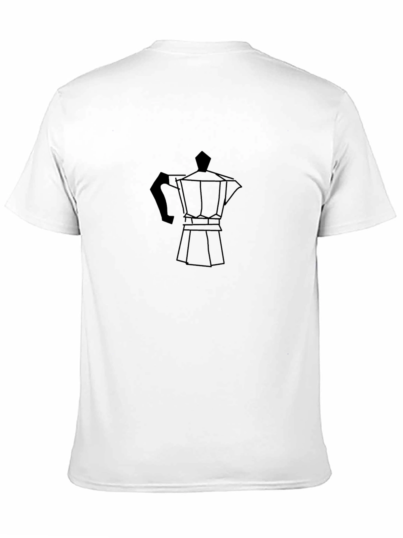 Espresso Coffee Maker Graphic Tee - Black