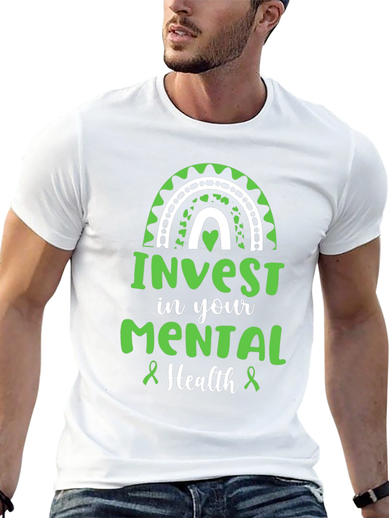 Mental Health Awareness Black T-Shirt