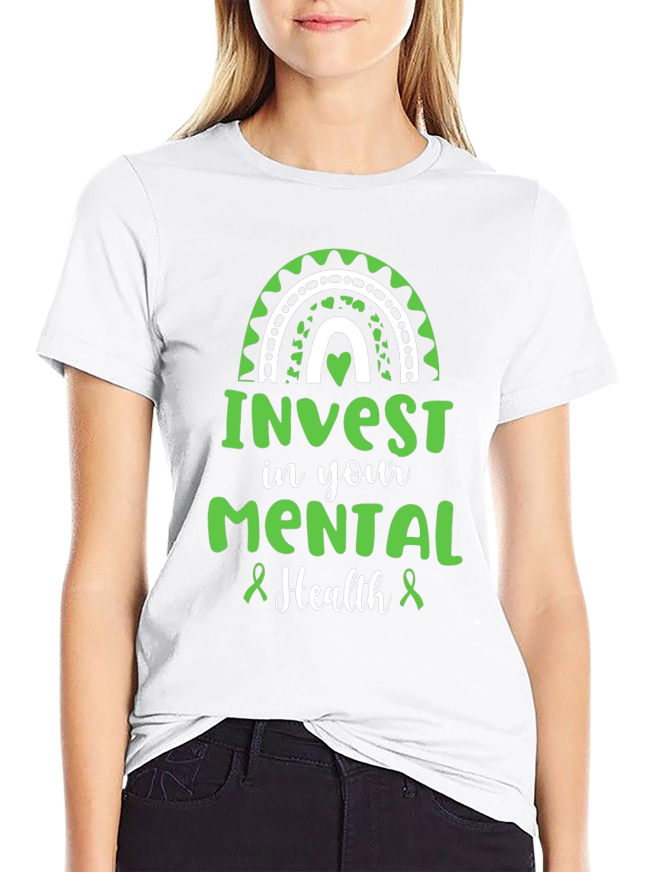 Mental Health Awareness Black T-Shirt