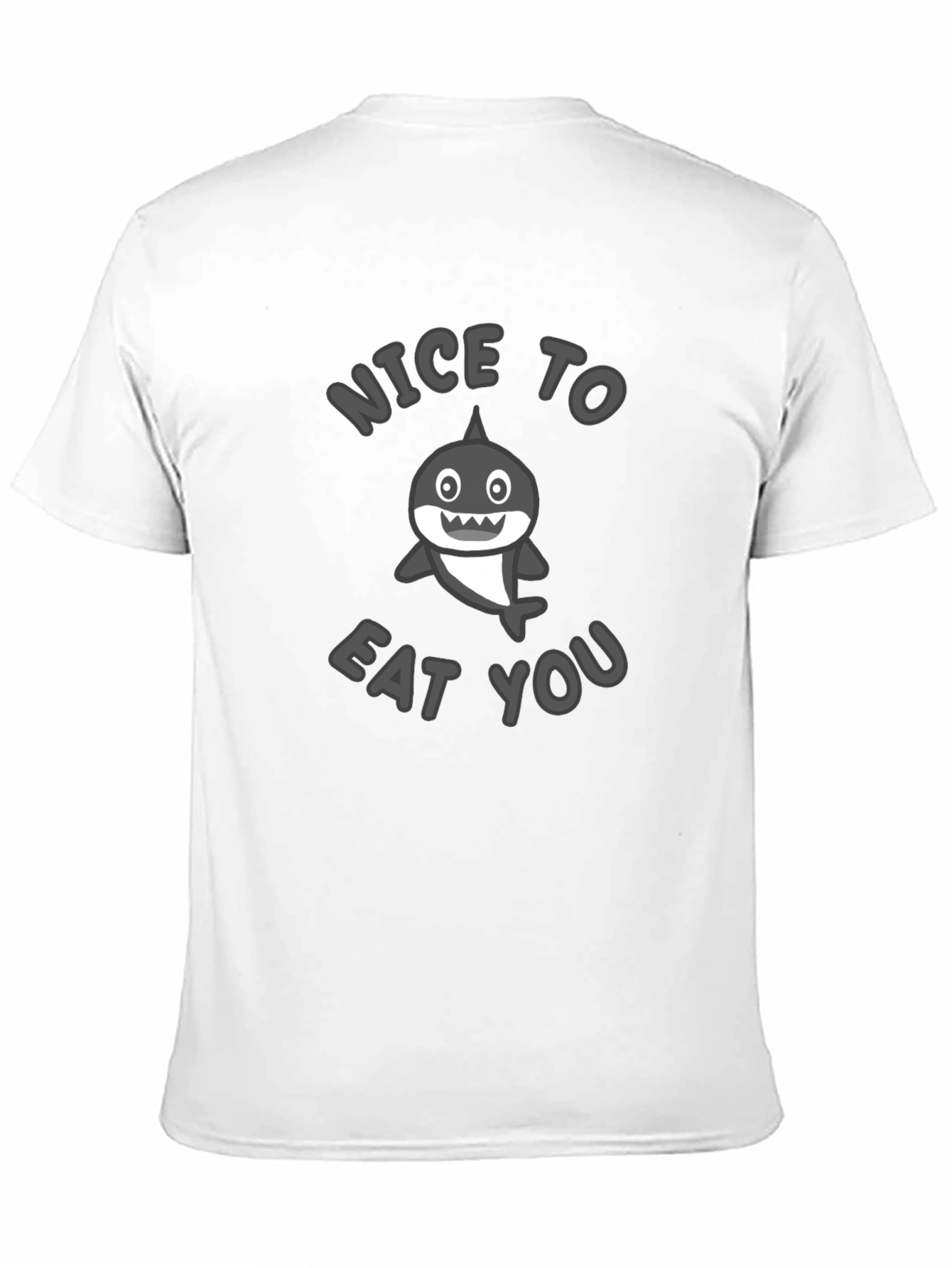 Nice to Eat You Shark Graphic T-Shirt