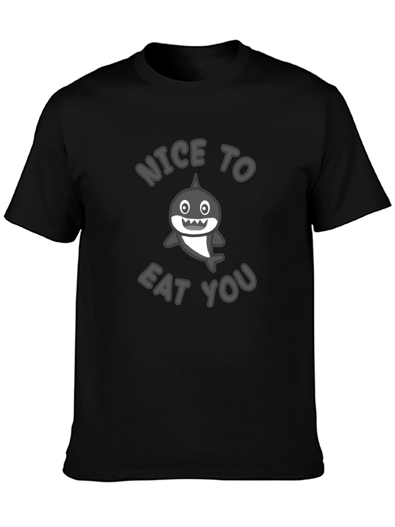 Nice to Eat You Shark Graphic T-Shirt