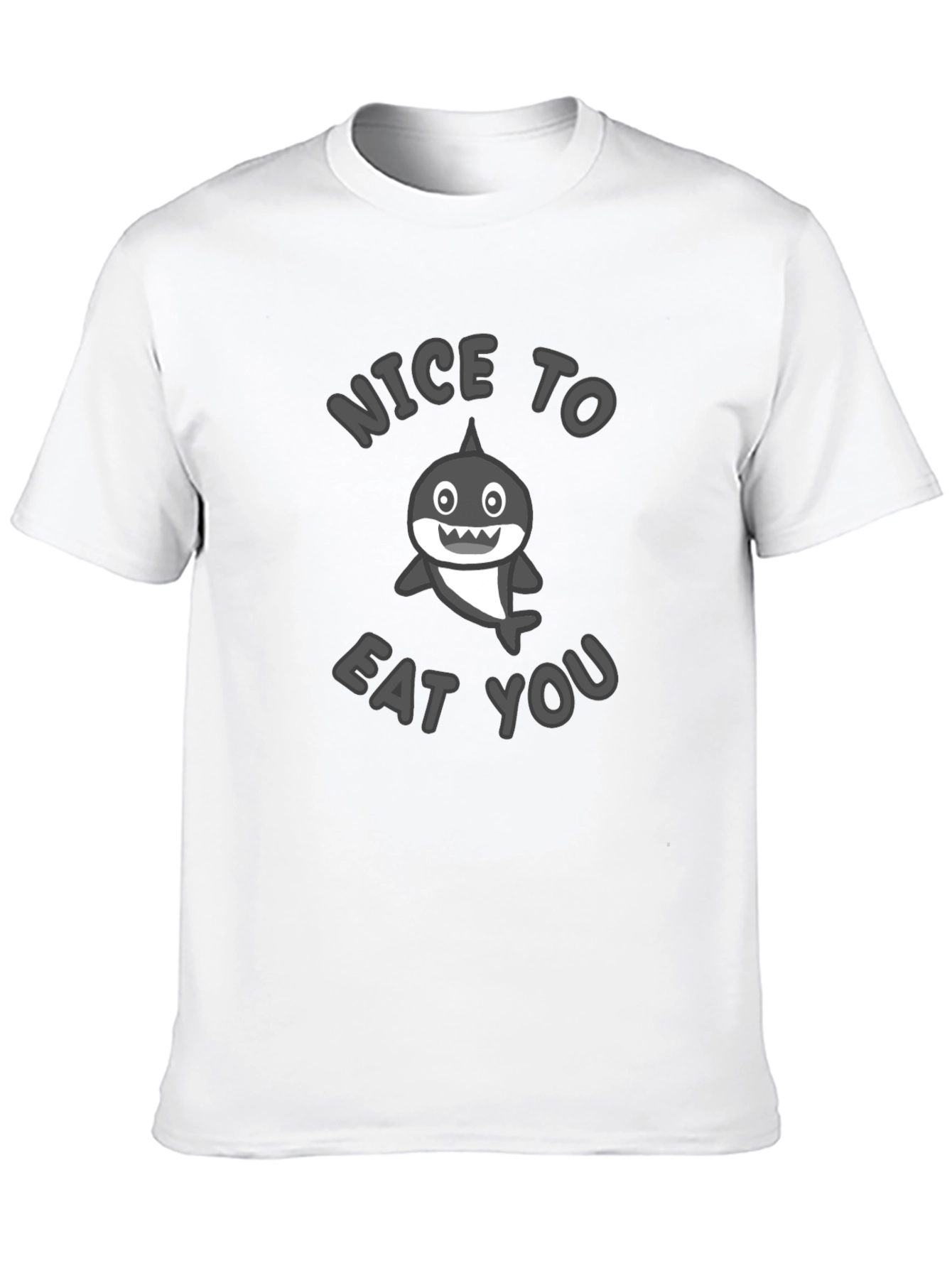 Nice to Eat You Shark Graphic T-Shirt