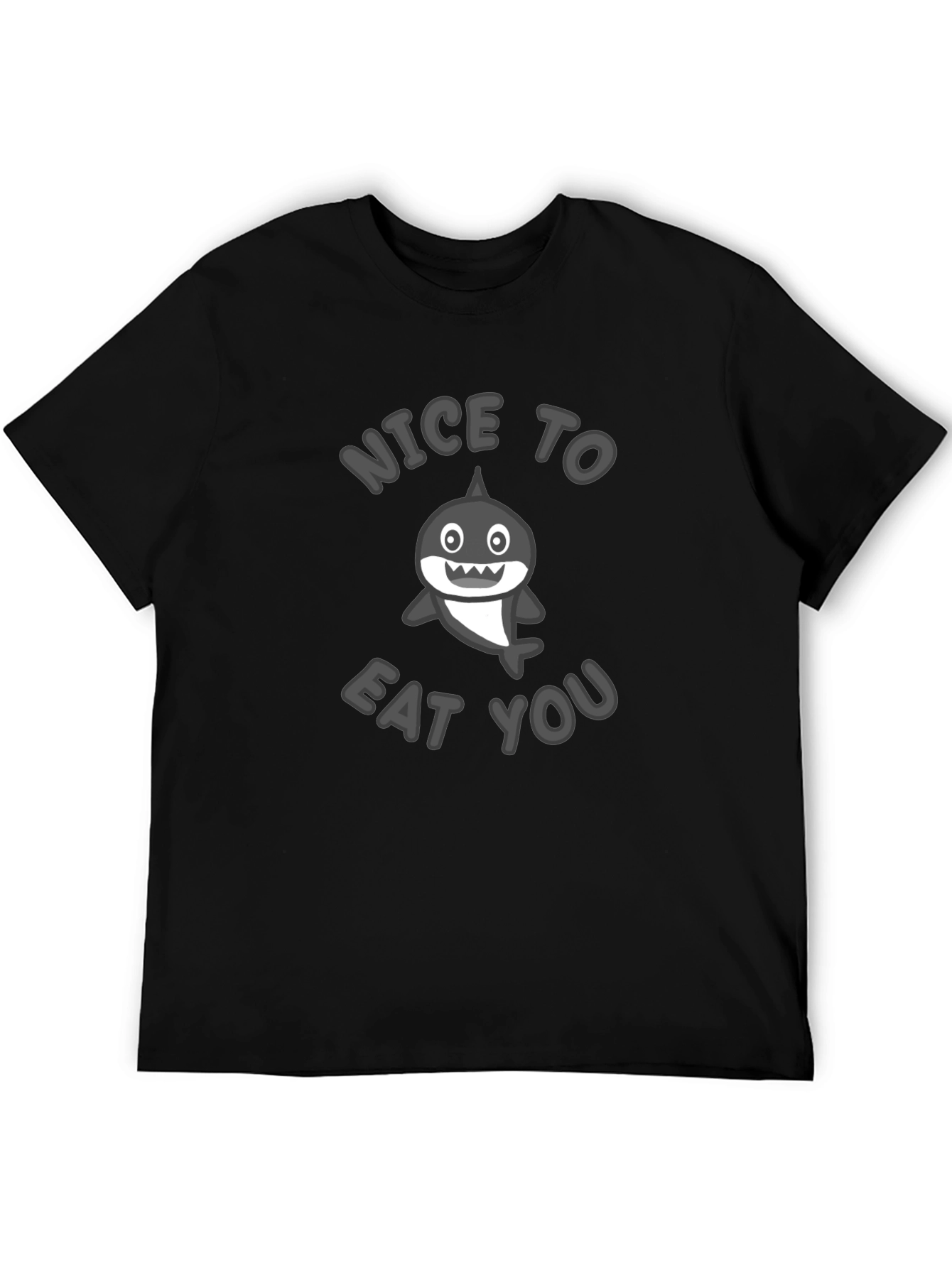 Nice to Eat You Shark Graphic T-Shirt