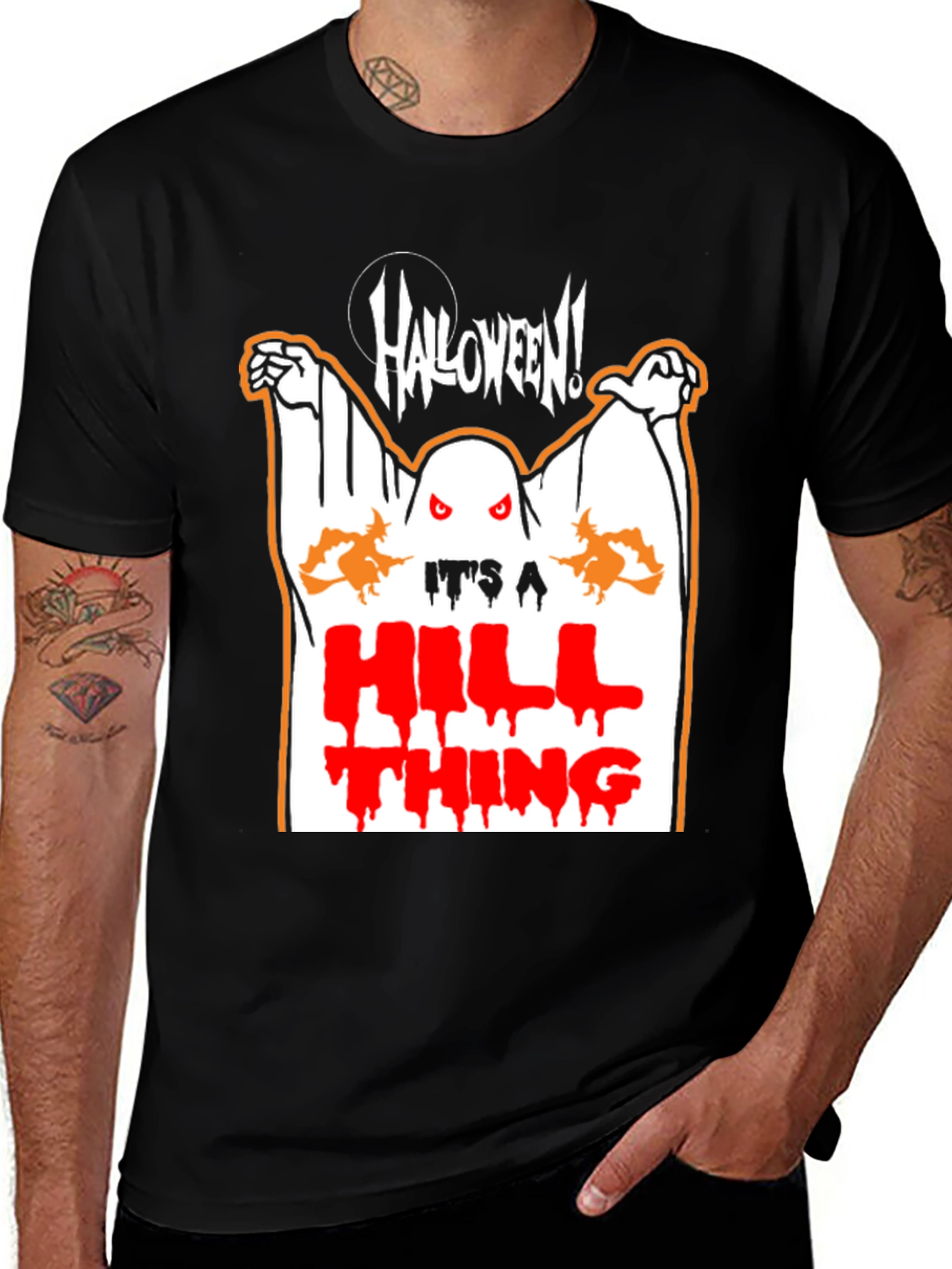 Halloween Its a Hill Thing Graphic T-Shirt