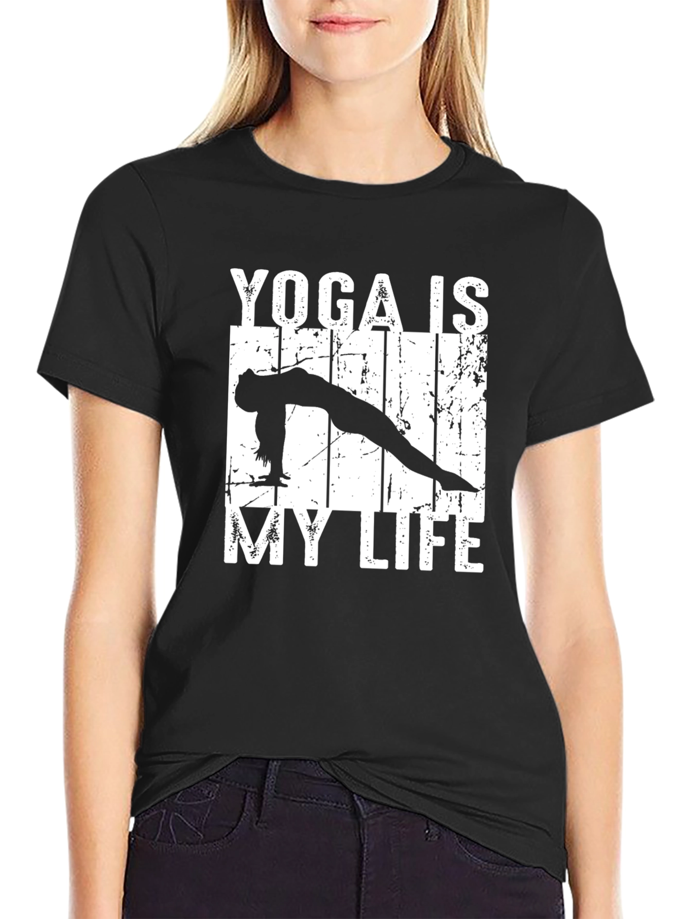 Yoga Is My Life T-Shirt - Fitness Apparel