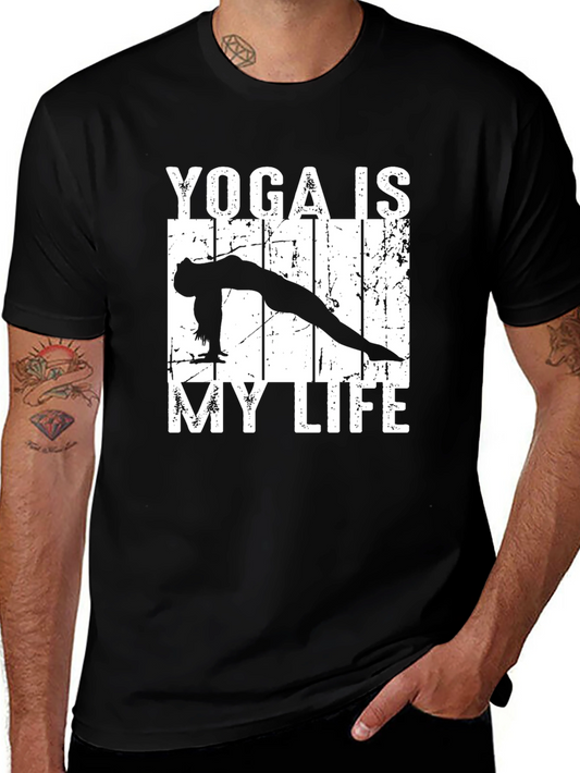 Yoga Is My Life T-Shirt - Fitness Apparel