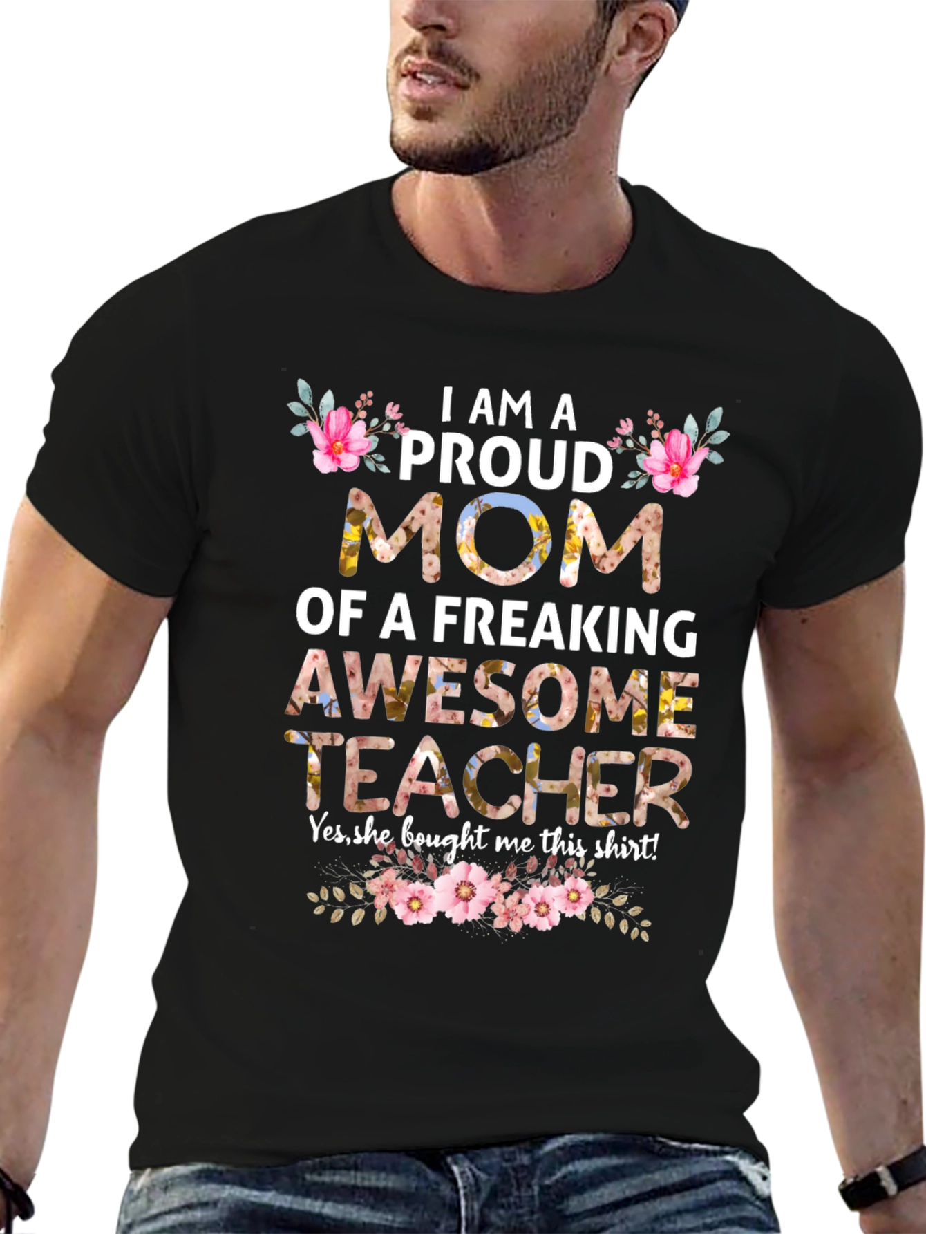 Proud Mom of an Awesome Teacher T-Shirt