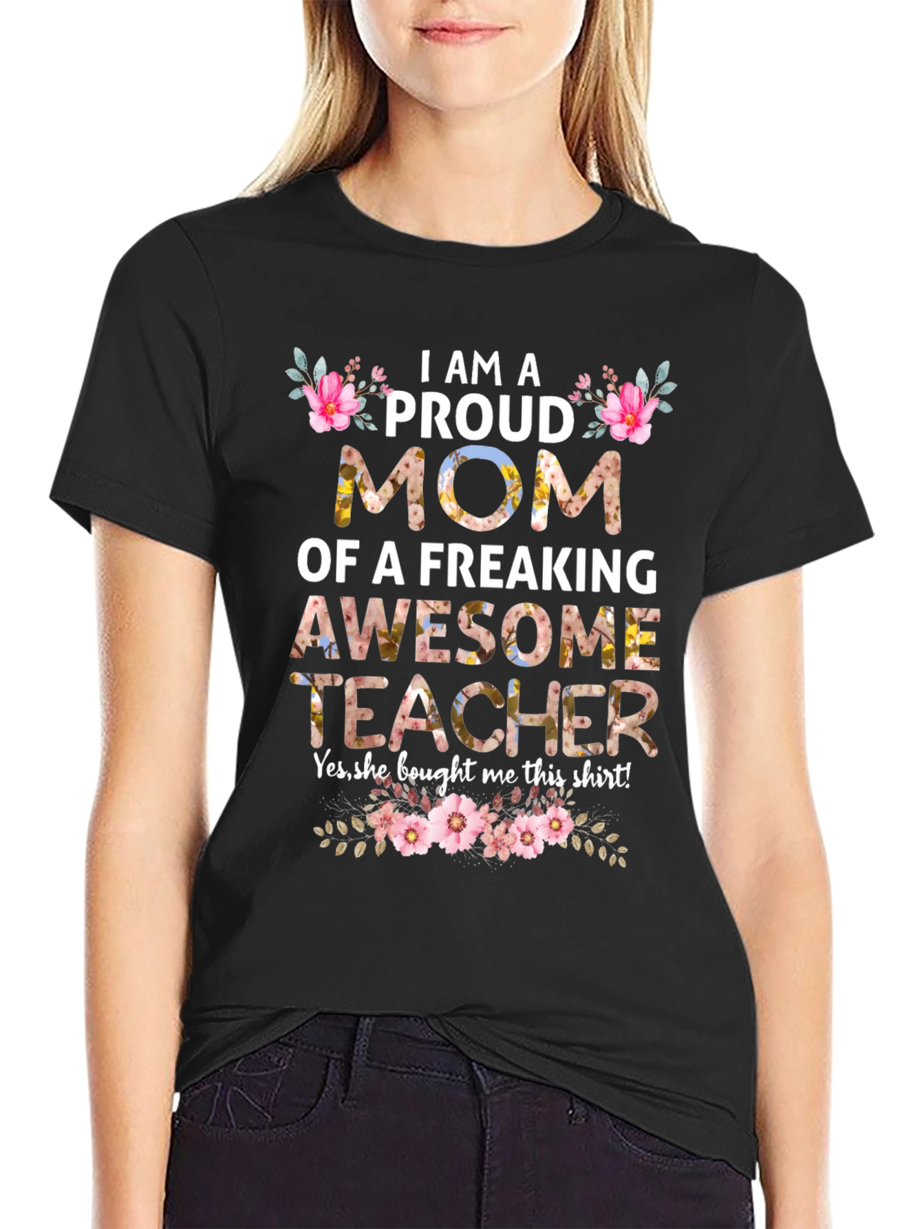 Proud Mom of an Awesome Teacher T-Shirt