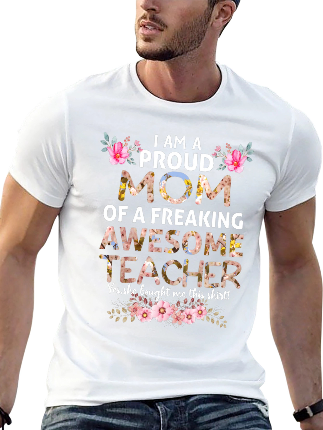 Proud Mom of an Awesome Teacher T-Shirt