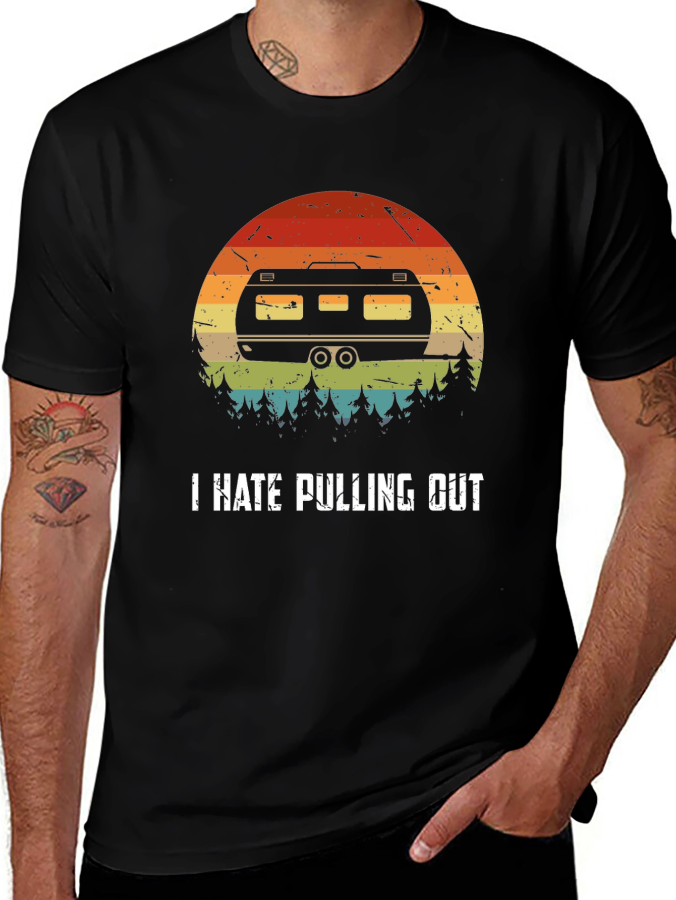 I Hate Pulling Out Camping T-Shirt