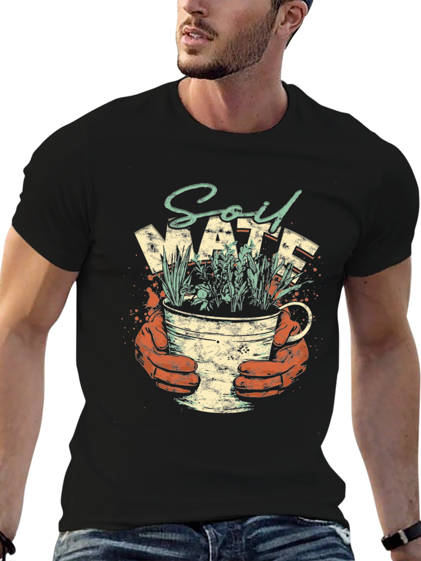 Soil Mate Graphic Tee - Gardening Lovers Shirt