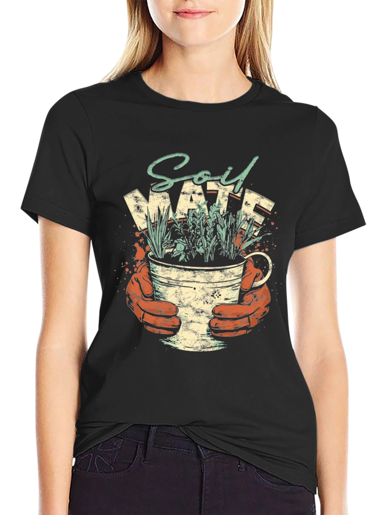 Soil Mate Graphic Tee - Gardening Lovers Shirt