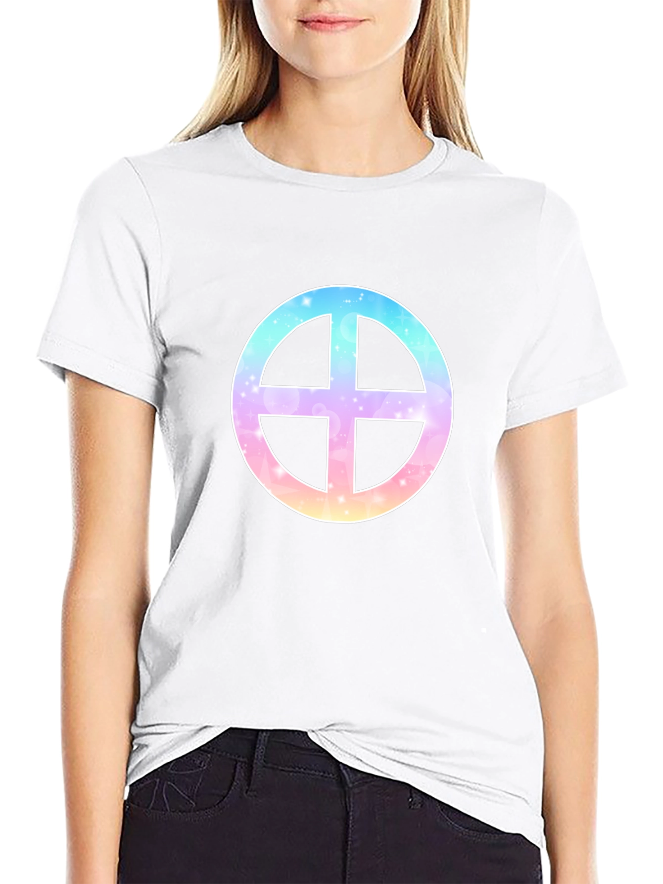 Earth Cross T-Shirt - Unique Graphic Tee