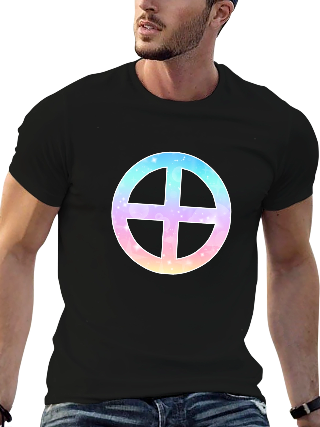 Earth Cross T-Shirt - Unique Graphic Tee