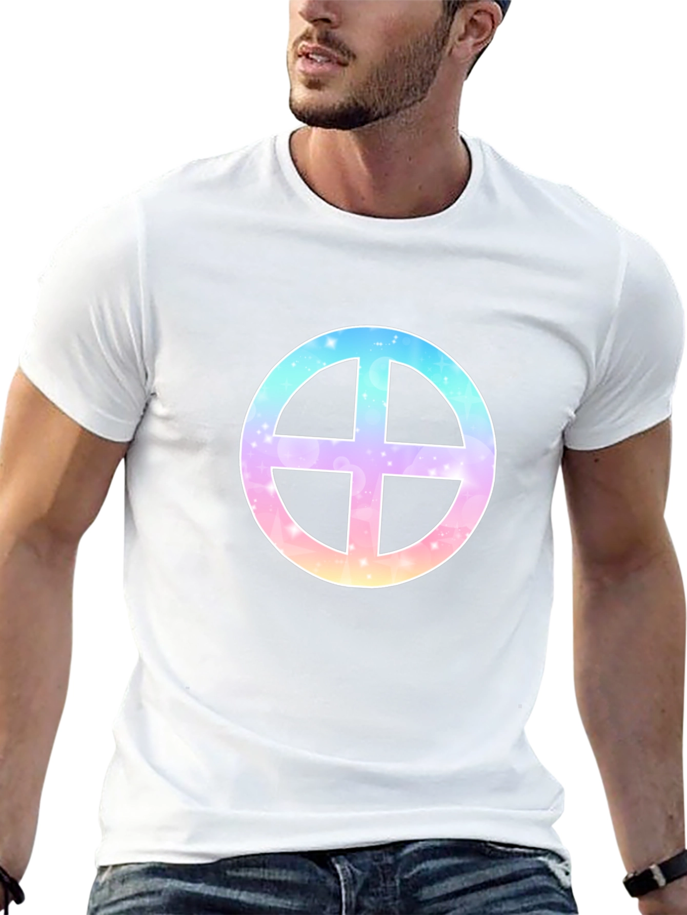 Earth Cross T-Shirt - Unique Graphic Tee