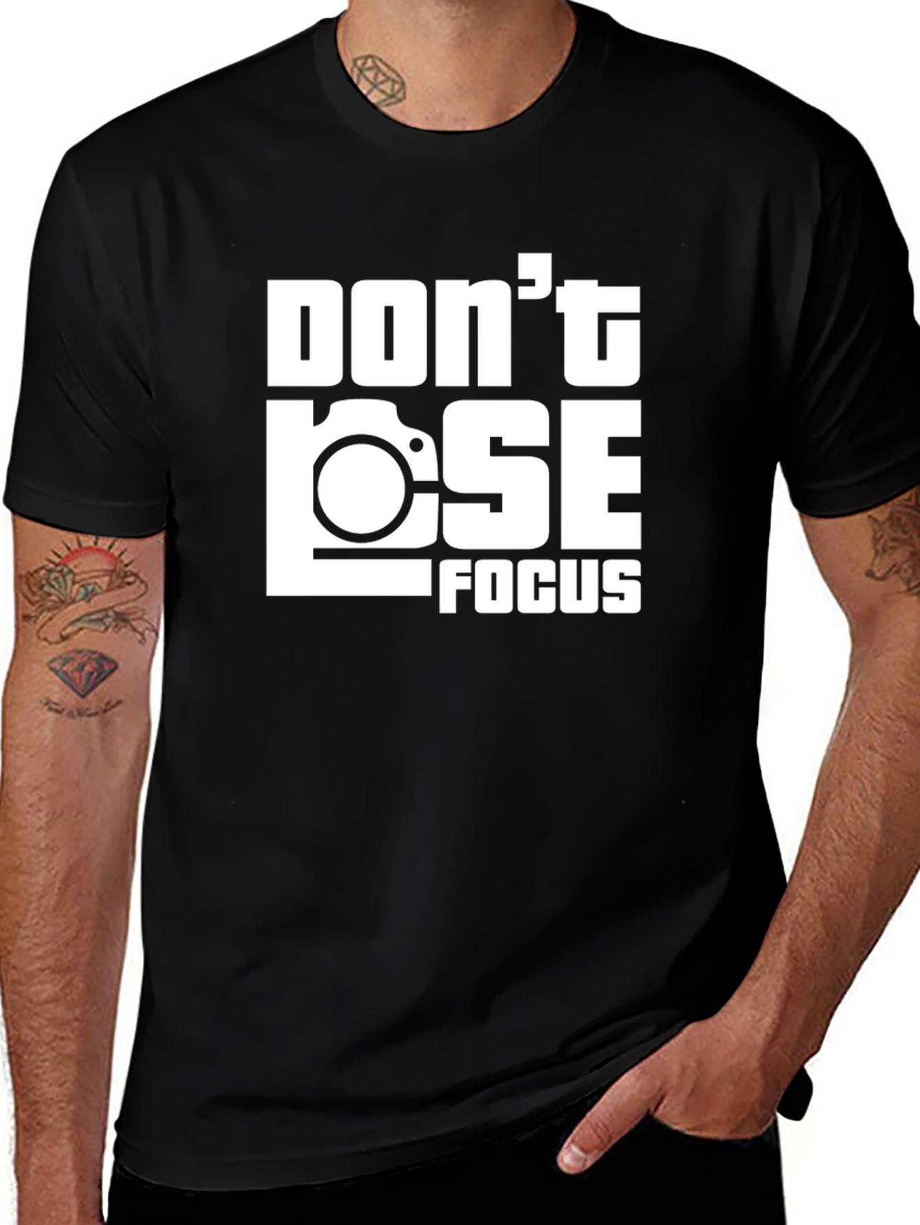 Dont Lose Focus Graphic T-Shirt