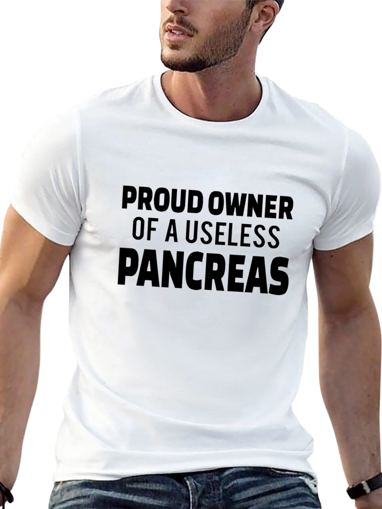 Proud Owner Useless Pancreas Graphic Tee
