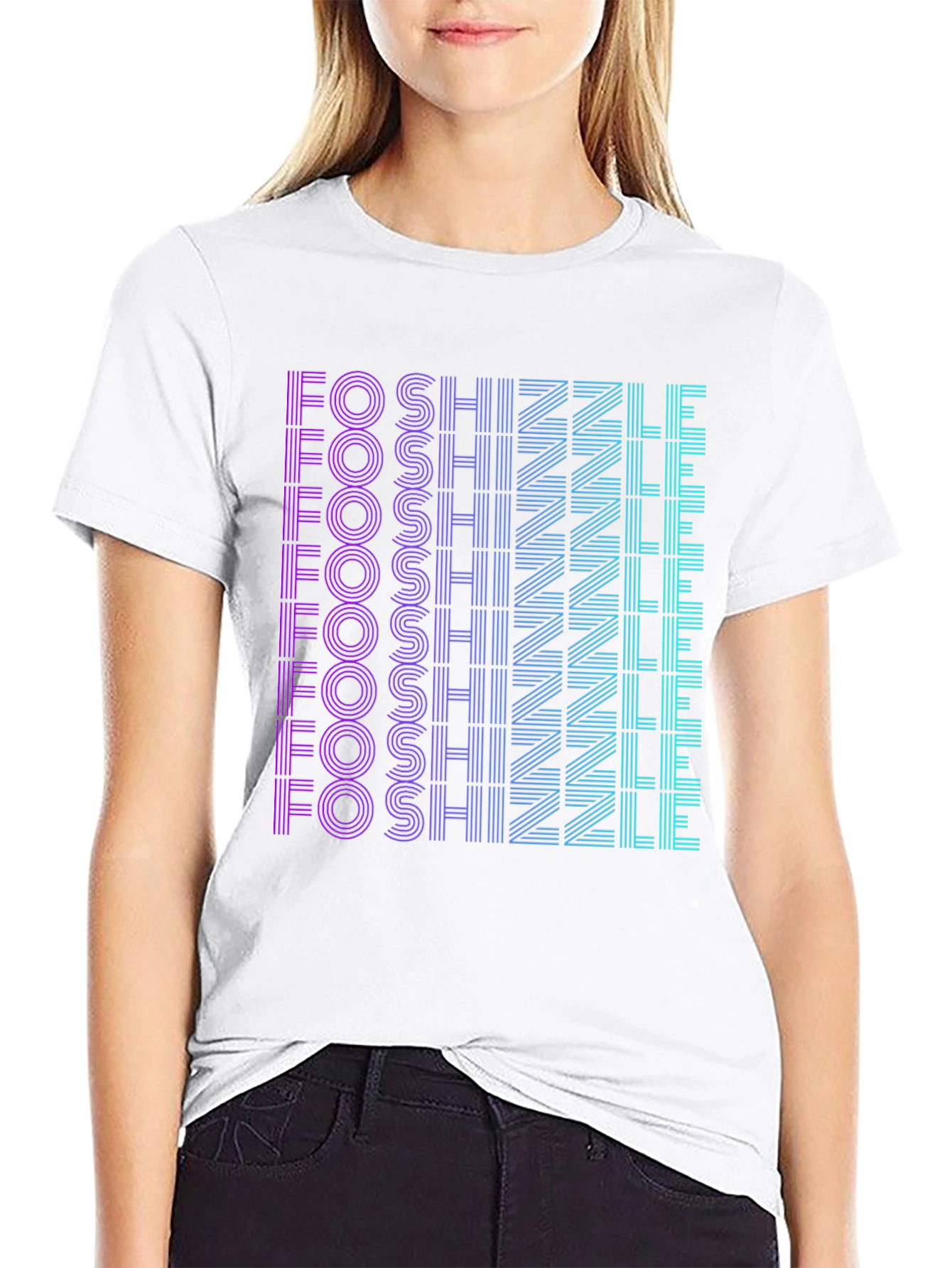 Foshizzle Graphic T-Shirt - Trendy Urban Style