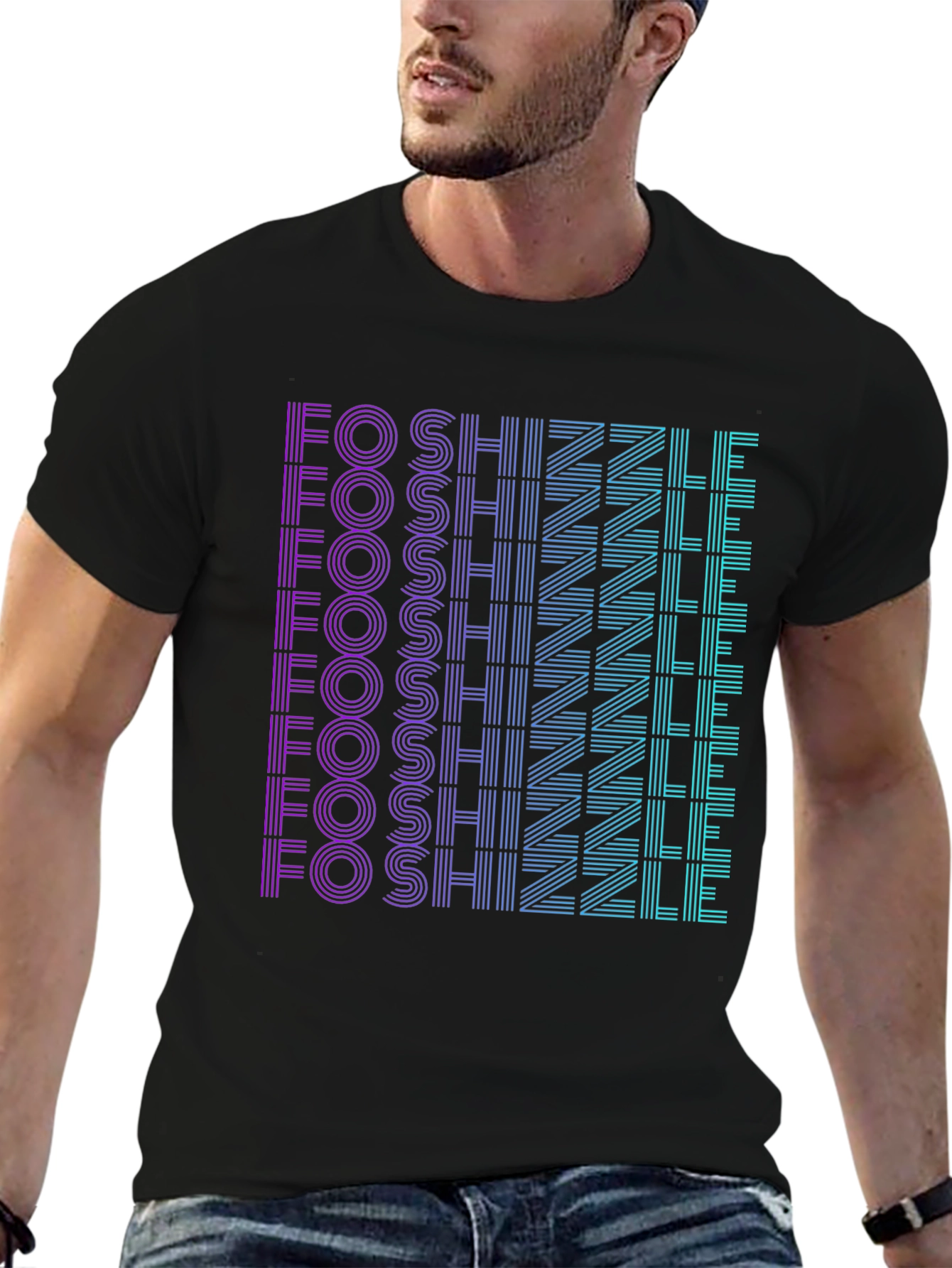 Foshizzle Graphic T-Shirt - Trendy Urban Style