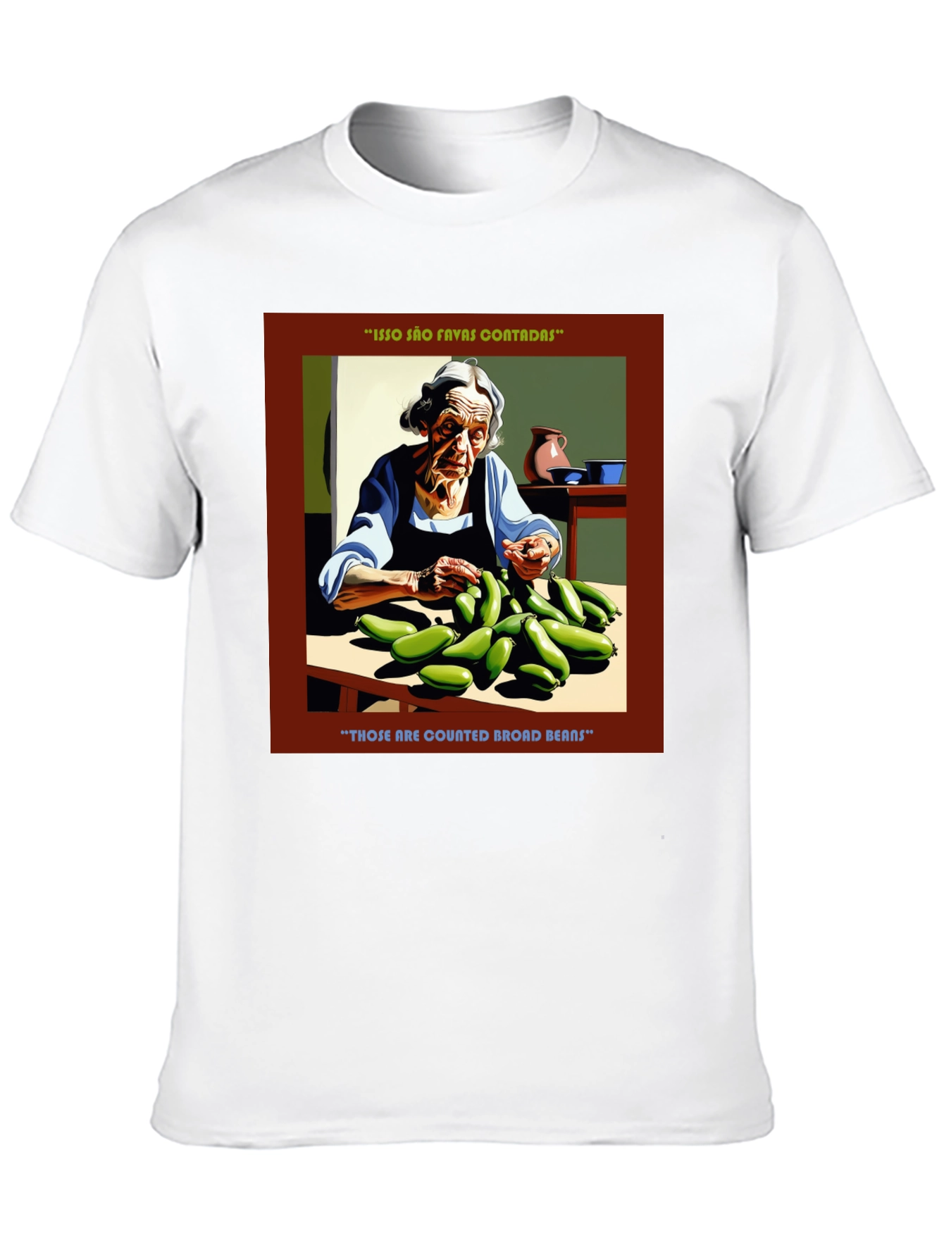 Broad Bean Graphic Tee - Quirky & Comfortable