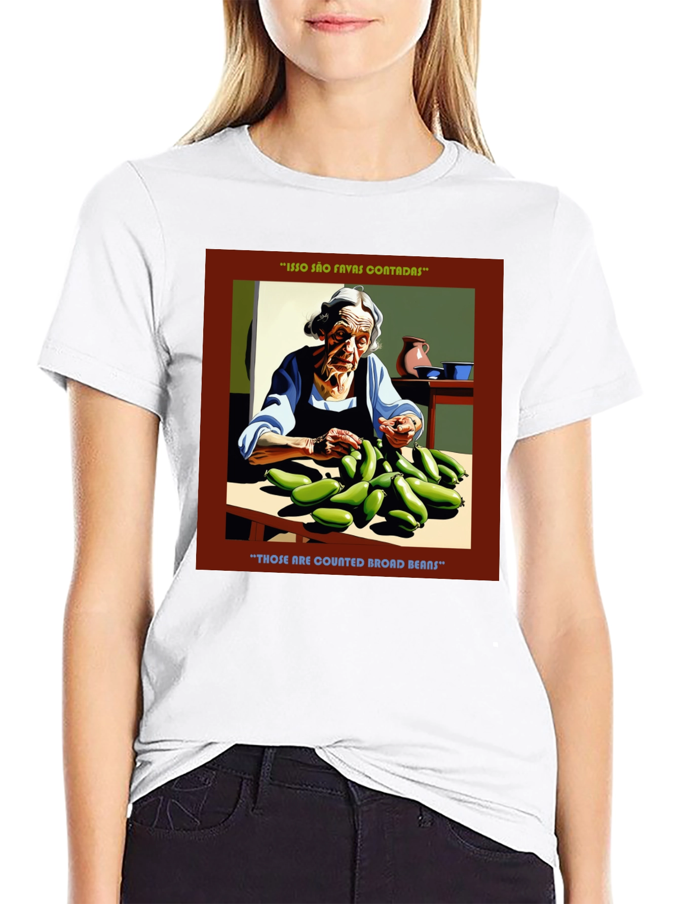 Broad Bean Graphic Tee - Quirky & Comfortable