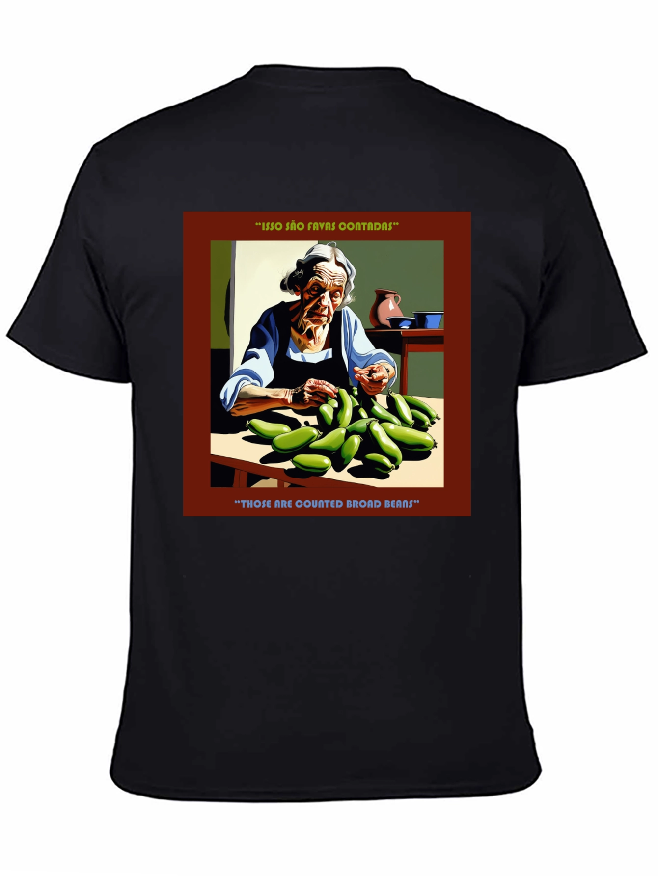 Broad Bean Graphic Tee - Quirky & Comfortable