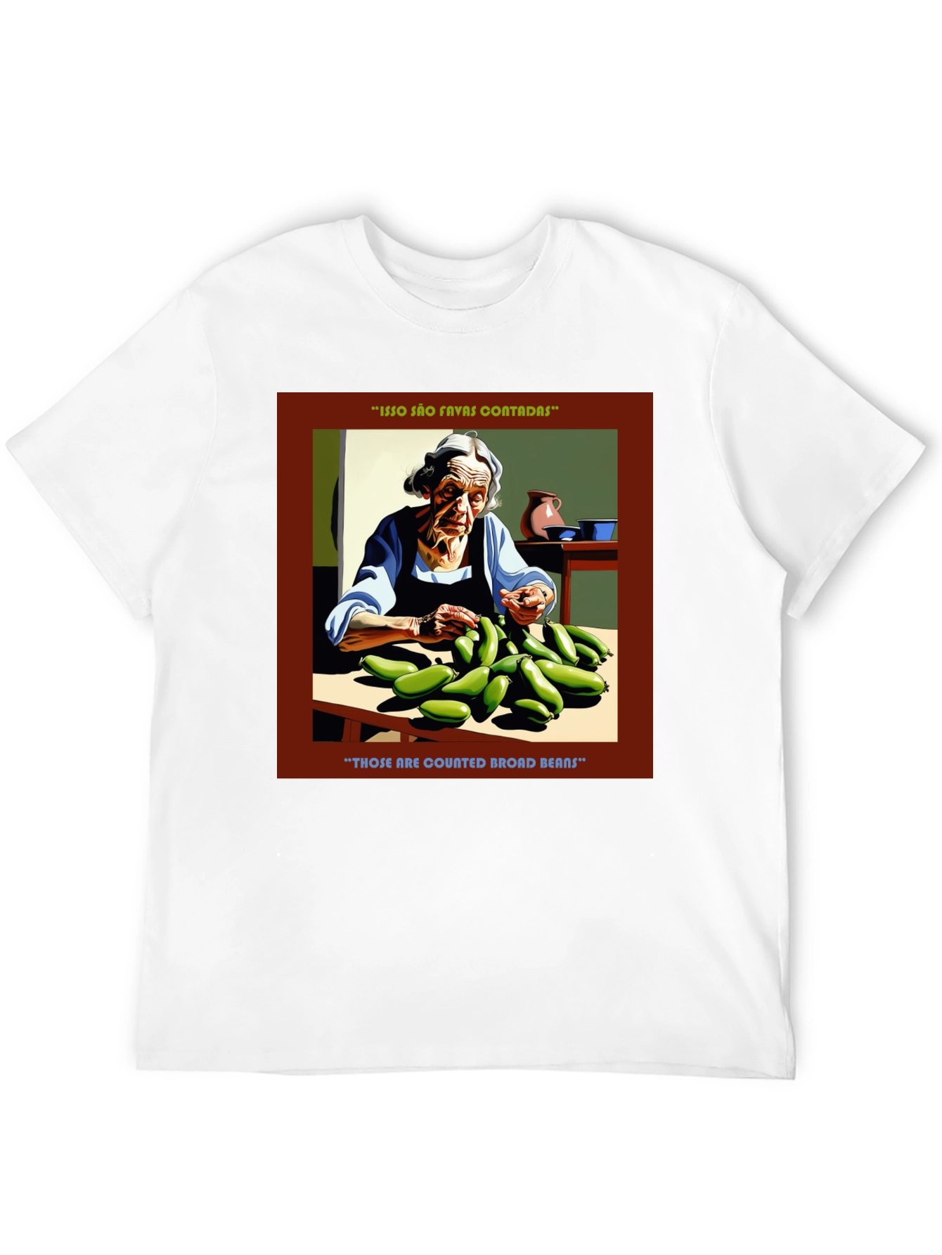 Broad Bean Graphic Tee - Quirky & Comfortable