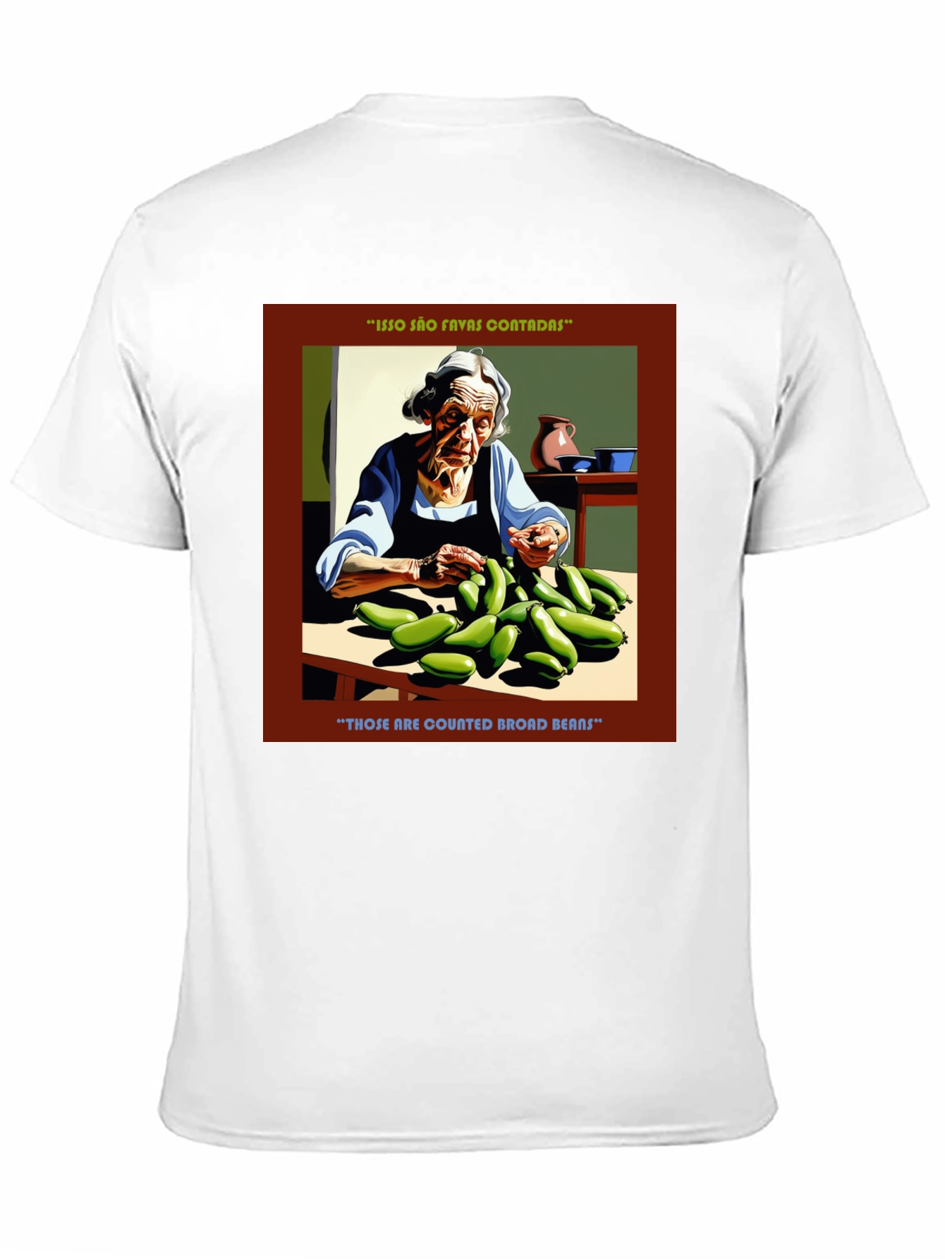 Broad Bean Graphic Tee - Quirky & Comfortable