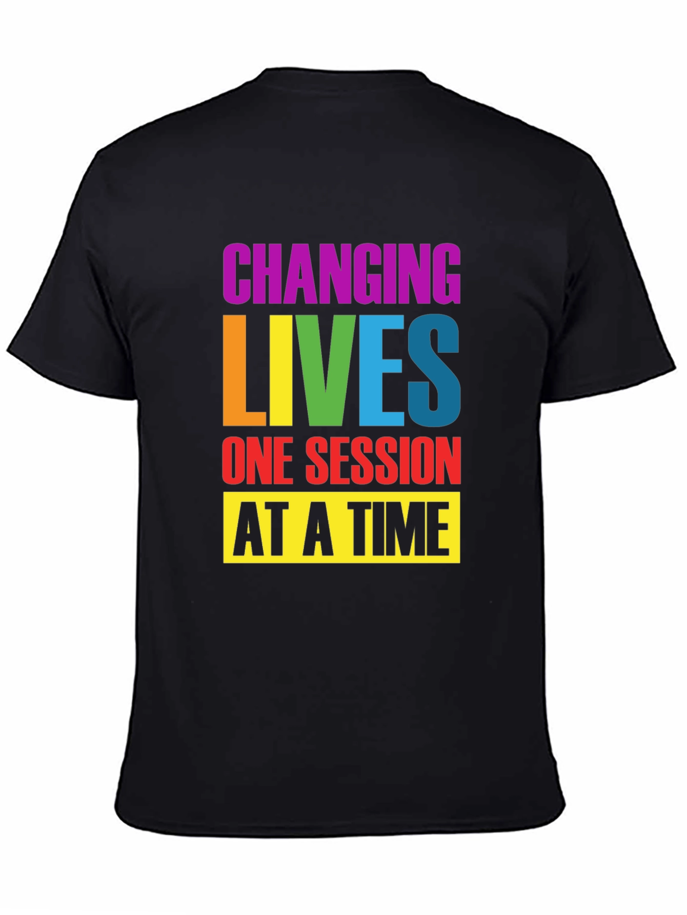 Changing Lives T-Shirt - Therapy Motivational Tee