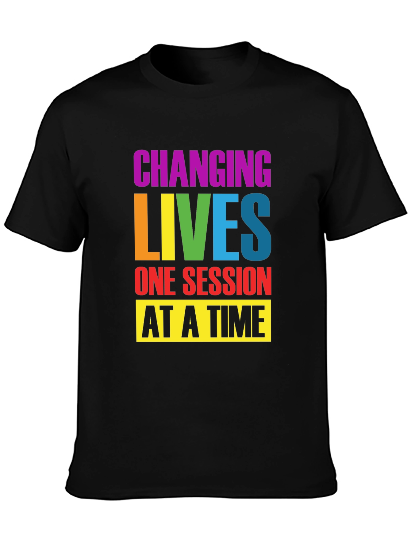 Changing Lives T-Shirt - Therapy Motivational Tee