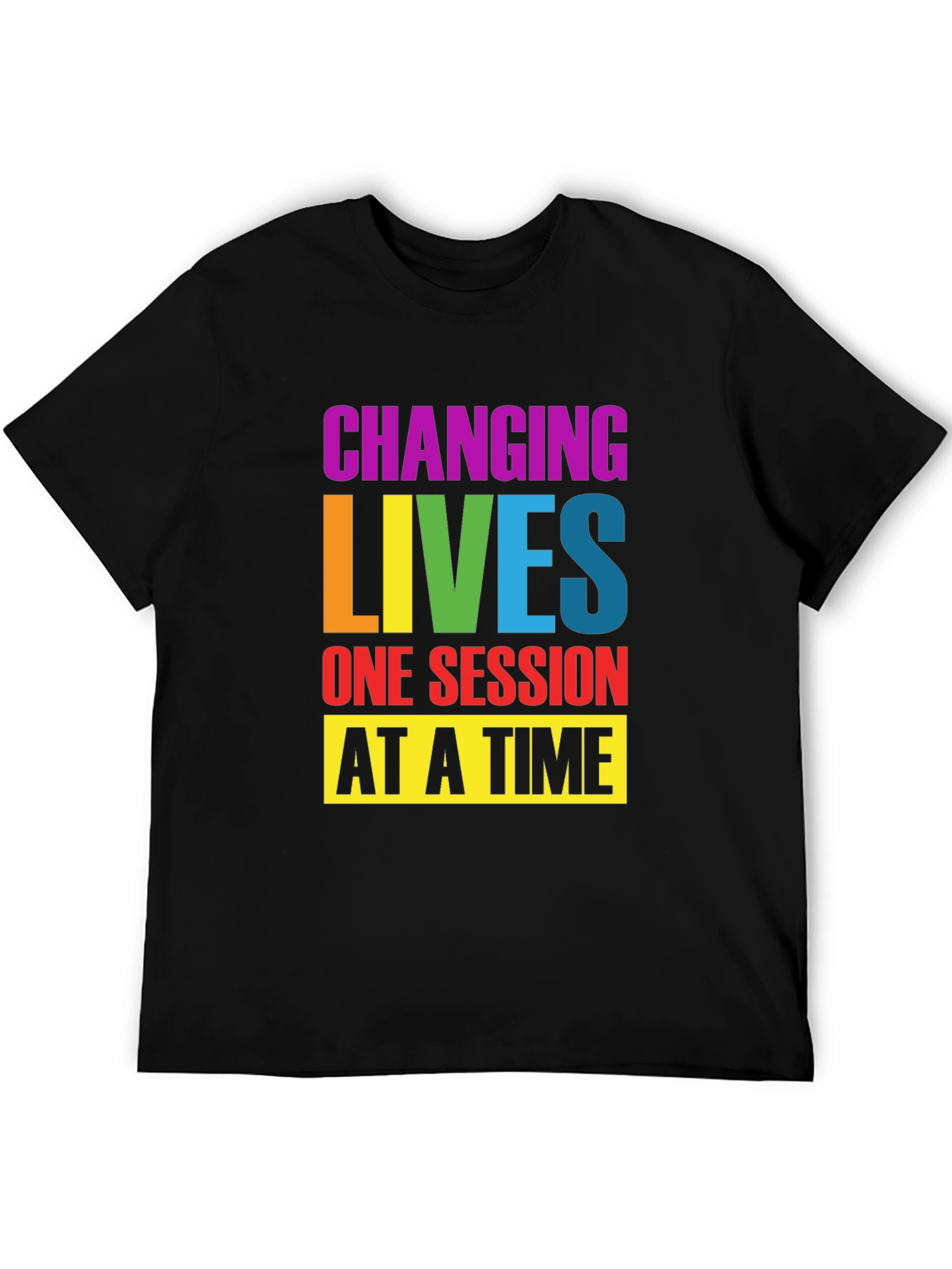 Changing Lives T-Shirt - Therapy Motivational Tee