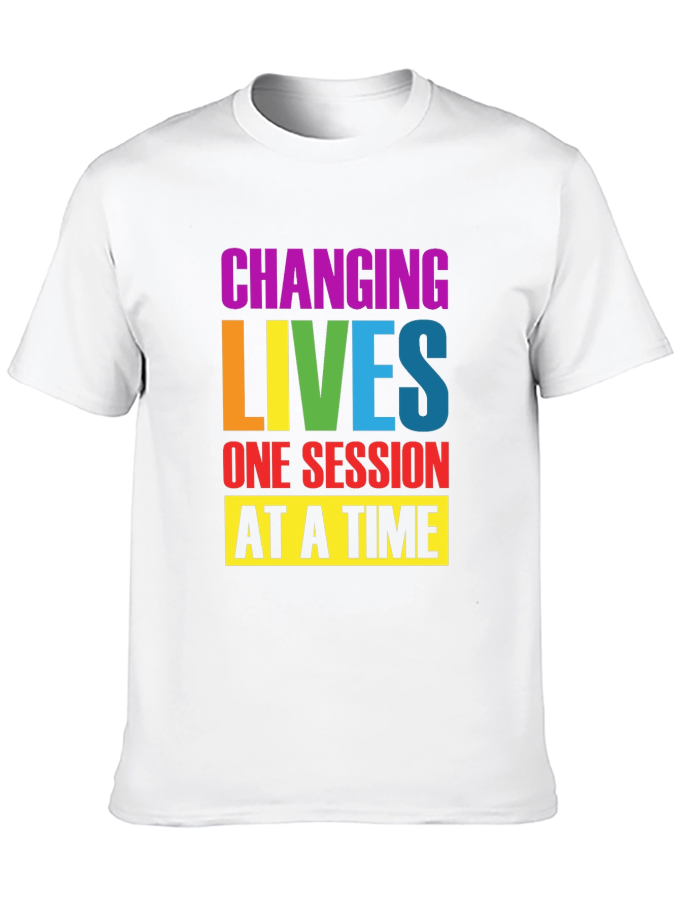 Changing Lives T-Shirt - Therapy Motivational Tee