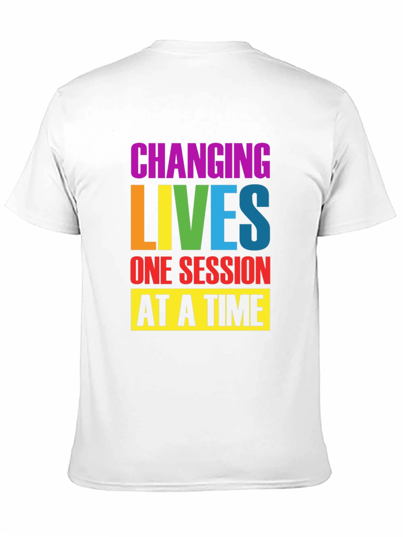 Changing Lives T-Shirt - Therapy Motivational Tee
