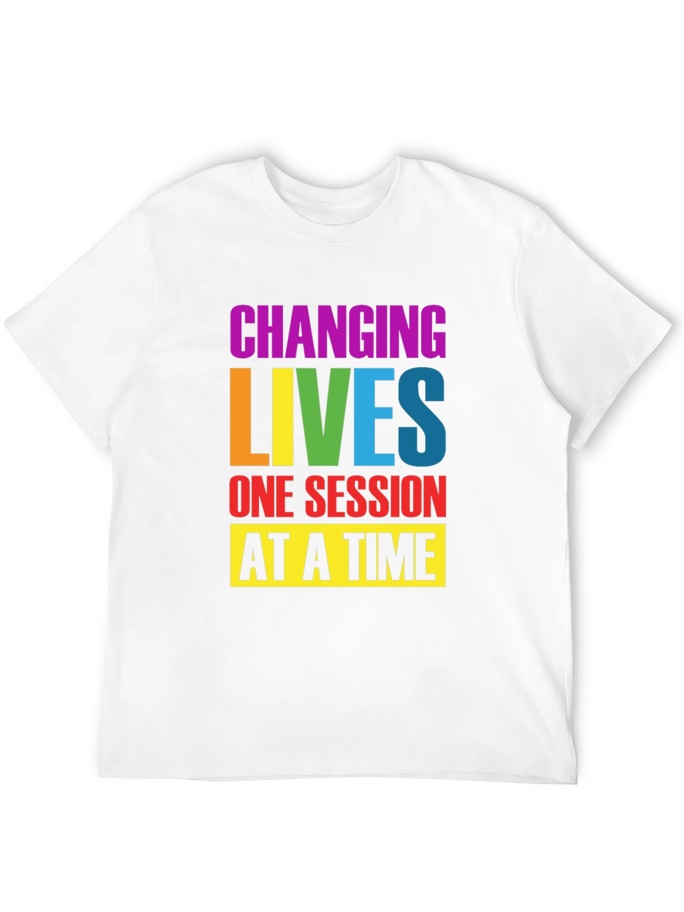 Changing Lives T-Shirt - Therapy Motivational Tee