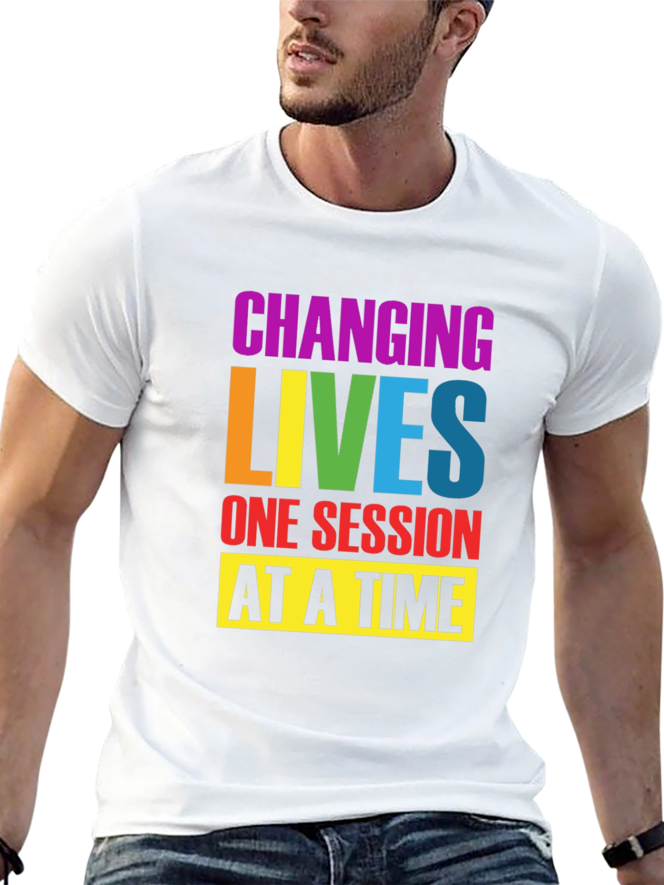 Changing Lives T-Shirt - Therapy Motivational Tee