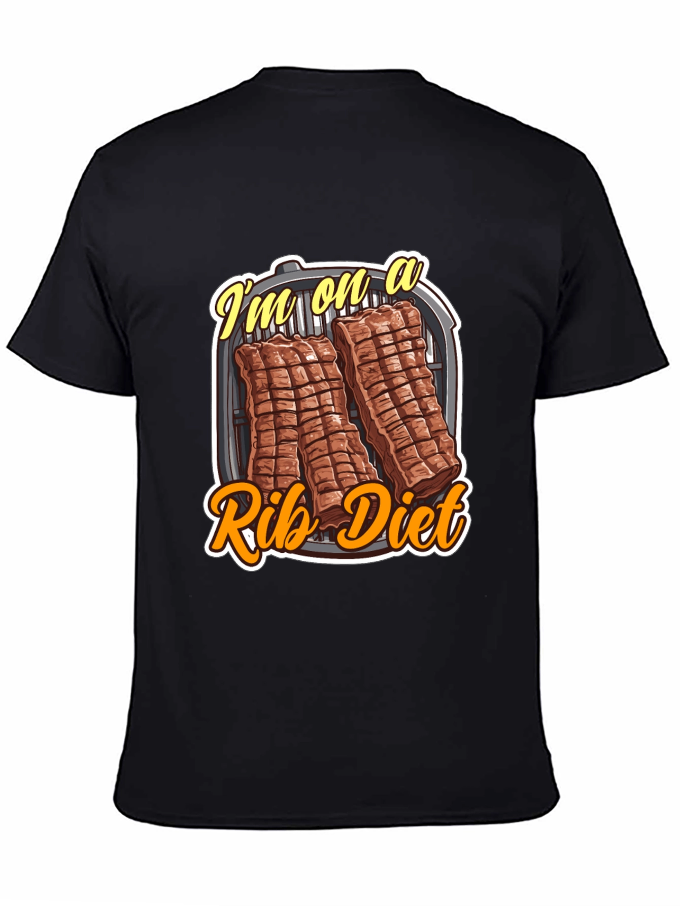 Rib Diet T-Shirt - BBQ Lover Tee