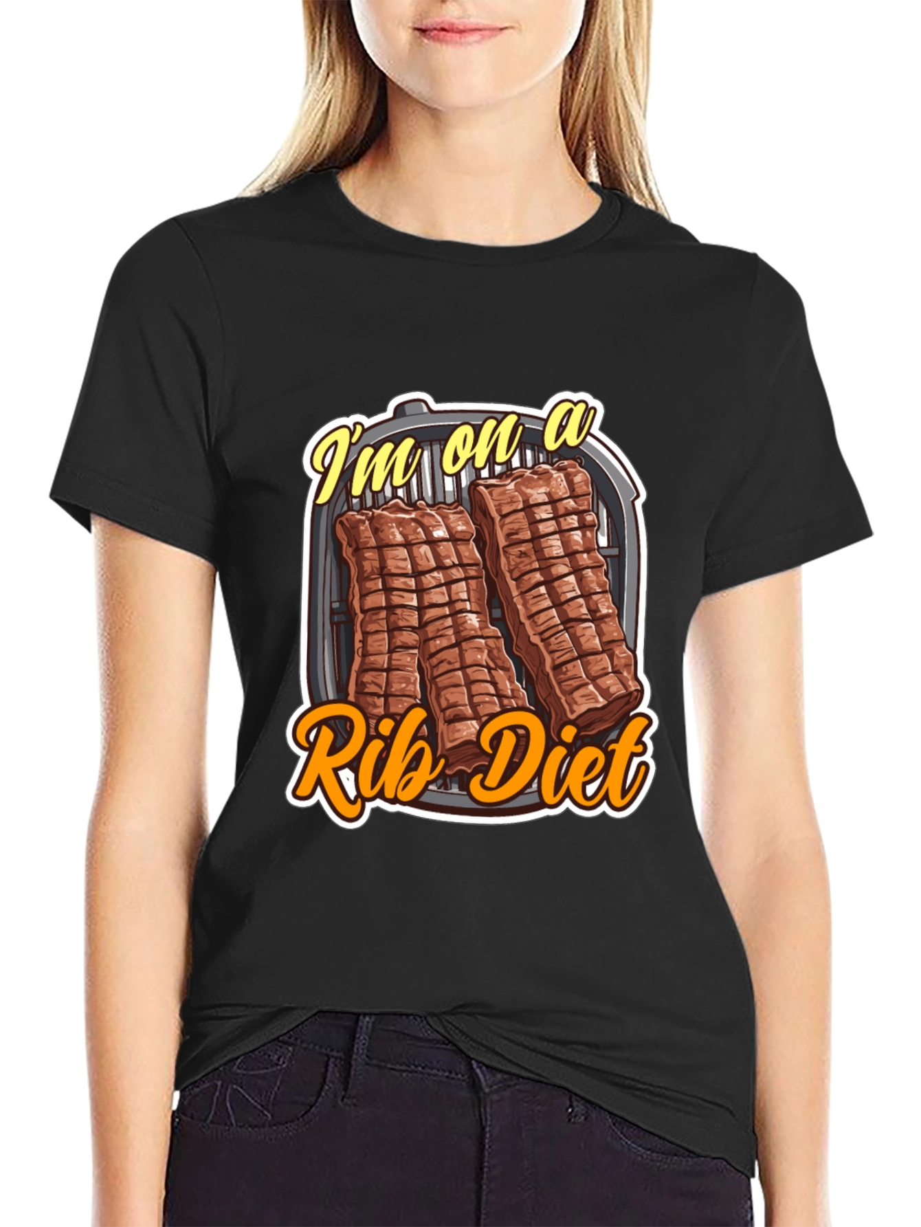 Rib Diet T-Shirt - BBQ Lover Tee